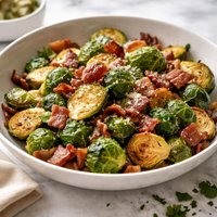 Brussels Sprouts with Applewood Bacon