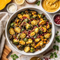 Brussels Sprouts with Butternut Sauce