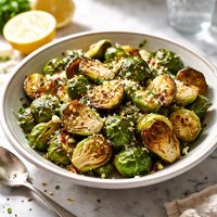Brussels Sprouts with Garlic and Lemon