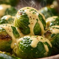 Brussels Sprouts with Hollandaise Sauce