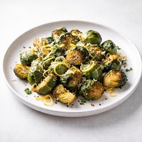 Brussels Sprouts with Lemon Parmesan
