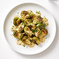 Brussels Sprouts with Mustard Sauce