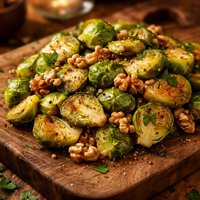 Brussels Sprouts with Walnuts