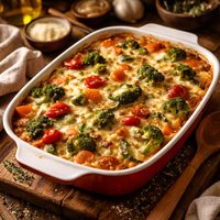 Bubblin Veggie Casserole