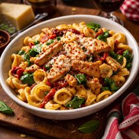 Buca Di Beppo Little Hat Pasta with Spicy Chicken