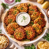 Buchinik Cartoflan Galician Potato Pancakes Latkes
