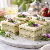 Buckingham Palace Garden Party Cucumber Sandwiches