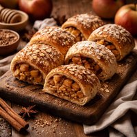 Buckwheat Apple Rolls
