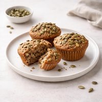 Buckwheat Pumpkin Seed Muffins