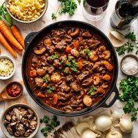 Budget Beef Burgundy