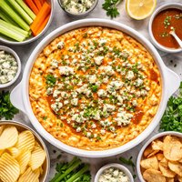 Buffalo Blue Cheese Chicken Dip