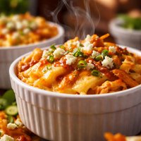 Buffalo Chicken and Noodle Ramekins Rsc