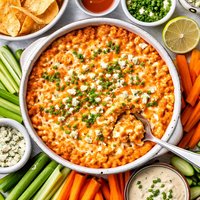 Buffalo Chicken Cheese Dip