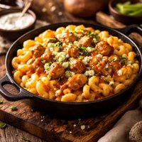 Buffalo Chicken Mac N Cheese