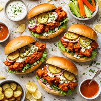 Buffalo Chicken Sandwiches