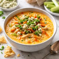 Buffalo Chicken Wing Soup