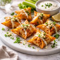 Buffalo Chicken Wontons