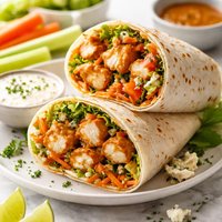Buffalo Chicken Wrap in a Snap