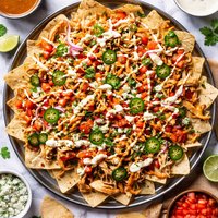 Buffalo Style Chicken Nachos