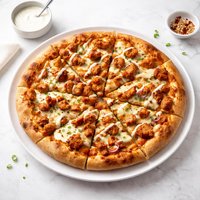 Buffalo Style Chicken Pizza
