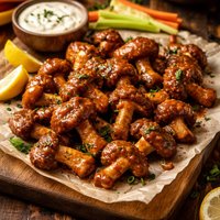 Buffalo Wing Mushrooms