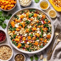 Bulgur and Butternut Squash