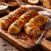 Bulgur Stuffed Cabbage