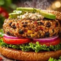 Bulgur Veggie Burger