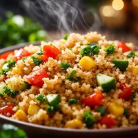 Bulgur Wheat with Veggies