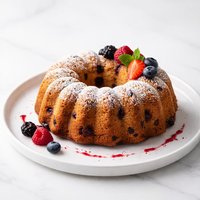 Bumbleberry Bundt Cake