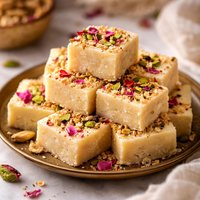 Burfi a La Yamuna Indian Fudge