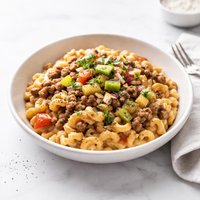 Burger Macaroni