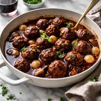 Burgundy Meatballs