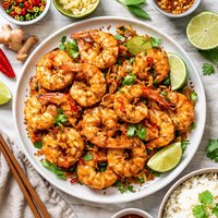 Burmese Fried Shrimp