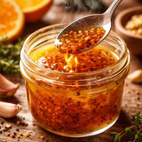 Burnt Honey and Orange Vinaigrette