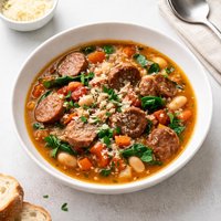 Busy Day Sausage Bean Soup