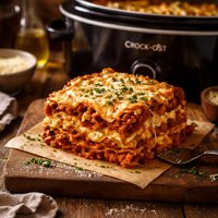 Busy Mom Lasagna for the Crock Pot