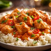 Butter Chicken with Rice
