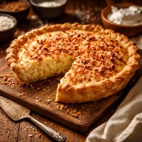 Butter Coconut Pie