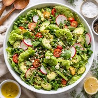 Butter Lettuce and Herb Salad