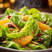 Butter Lettuce with Orange Muscat Champagne Vinaigrette