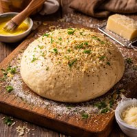 Butter Parmesan Pizza Crust Dough