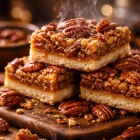 Butter Pecan Pie Squares