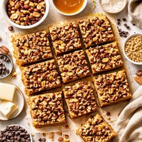 Butter Toffee Nut Bars