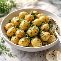Buttered and Herbed New Potatoes