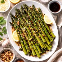 Buttered Balsamic Asparagus