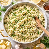 Buttered Parmesan Rice