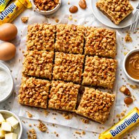 Butterfinger Crumb Cake