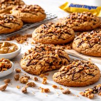 Butterfinger Peanut Butter Cookies