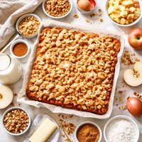 Buttermilk Apple Coffee Cake